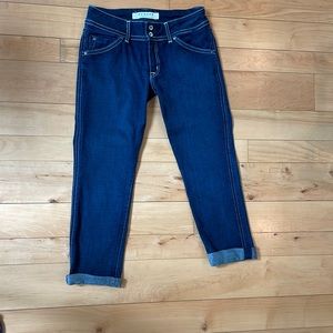 Cropped, cuffed Hudson jeans. Excellent condition.